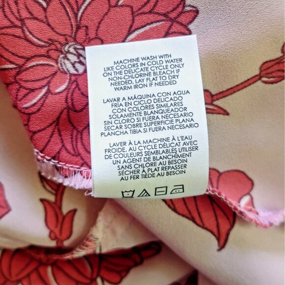 CAbi Adore Cami Tank Top #5533 Womens Size XS Floral Adjustable Straps Peplum - Picture 7 of 7